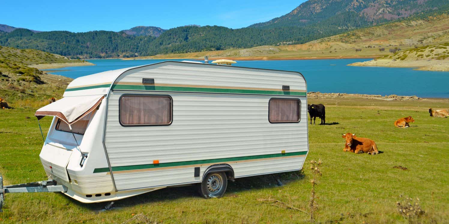 touring-caravan-in-a-field