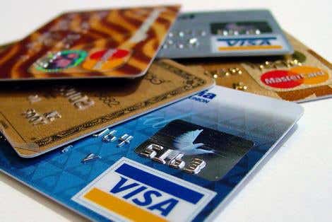 Credit card collection