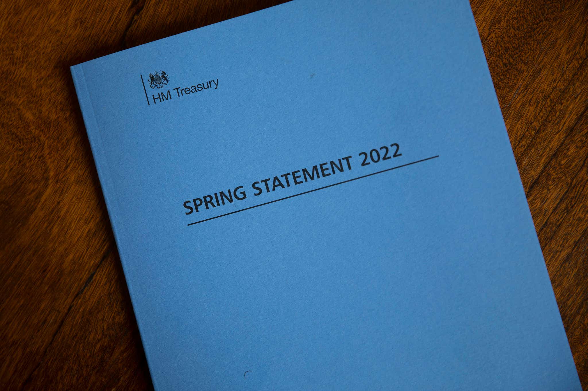 Spring Statement 2022 cover