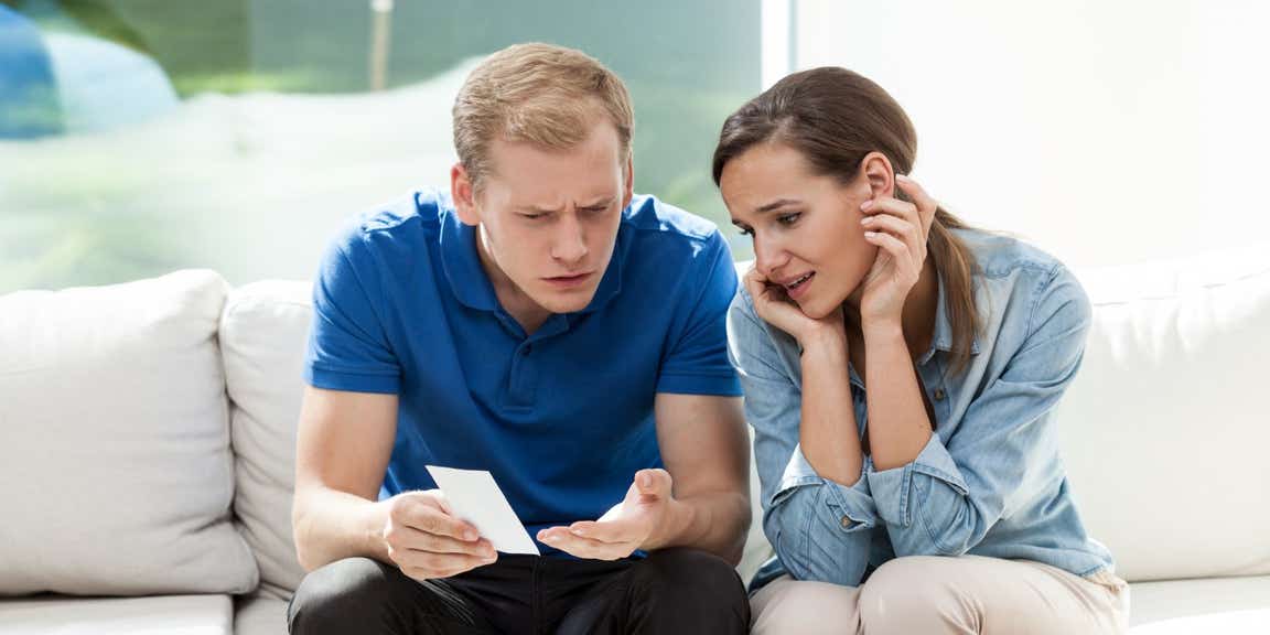 Couple with debts