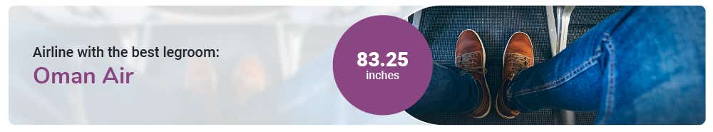 Air New Zealand is the airline with the best legroom
