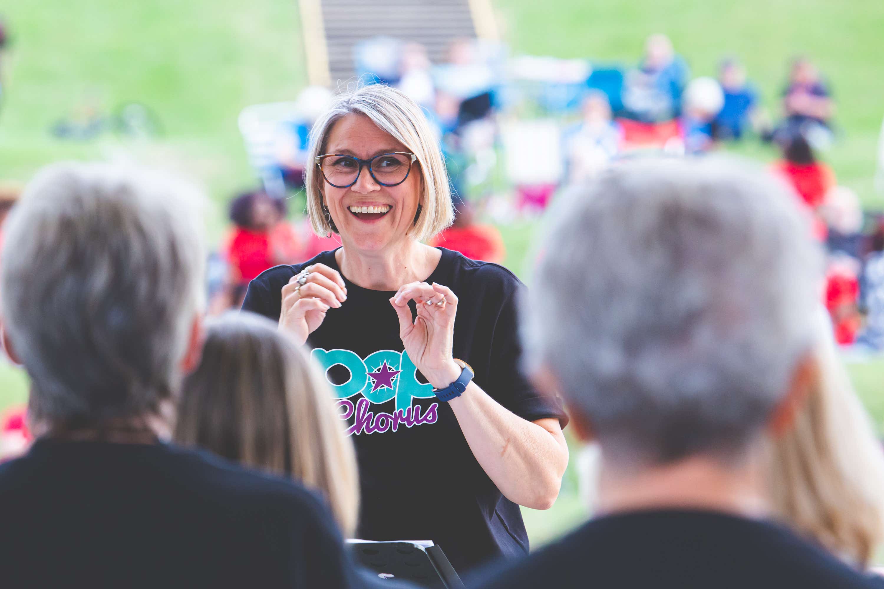 Yula Andrews turned a part-time project into Pop Chorus, a network of choirs that blends music, community and wellbeing.