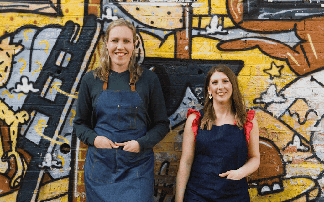 Gemma (left) and Ally (right) set out to create a business that would make repair the obvious choice, helping people extend the life of their belongings and reduce waste.