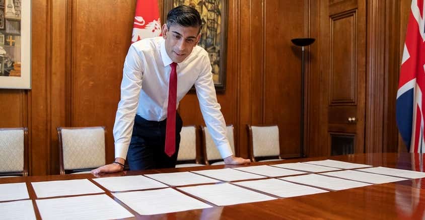 Photograph of Rishi Sunak