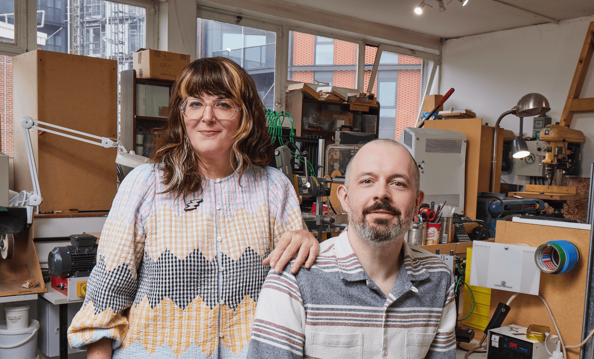 Partners in life and business, Natalie and Matthew have spent years perfecting the art of eyewear that truly fits.