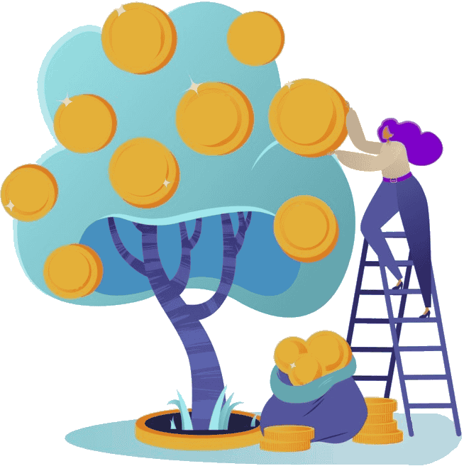 money tree illustration