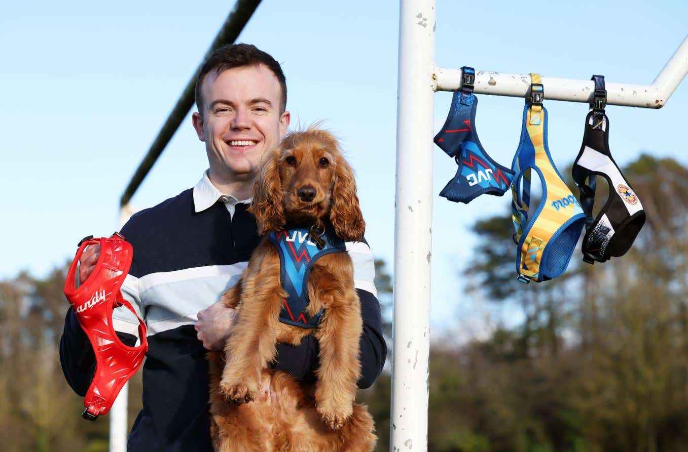 Abergavenny entrepreneur Ed Woolcott has transformed the loss of his dog Monty into a growing business celebrating dogs, sport, and social impact.