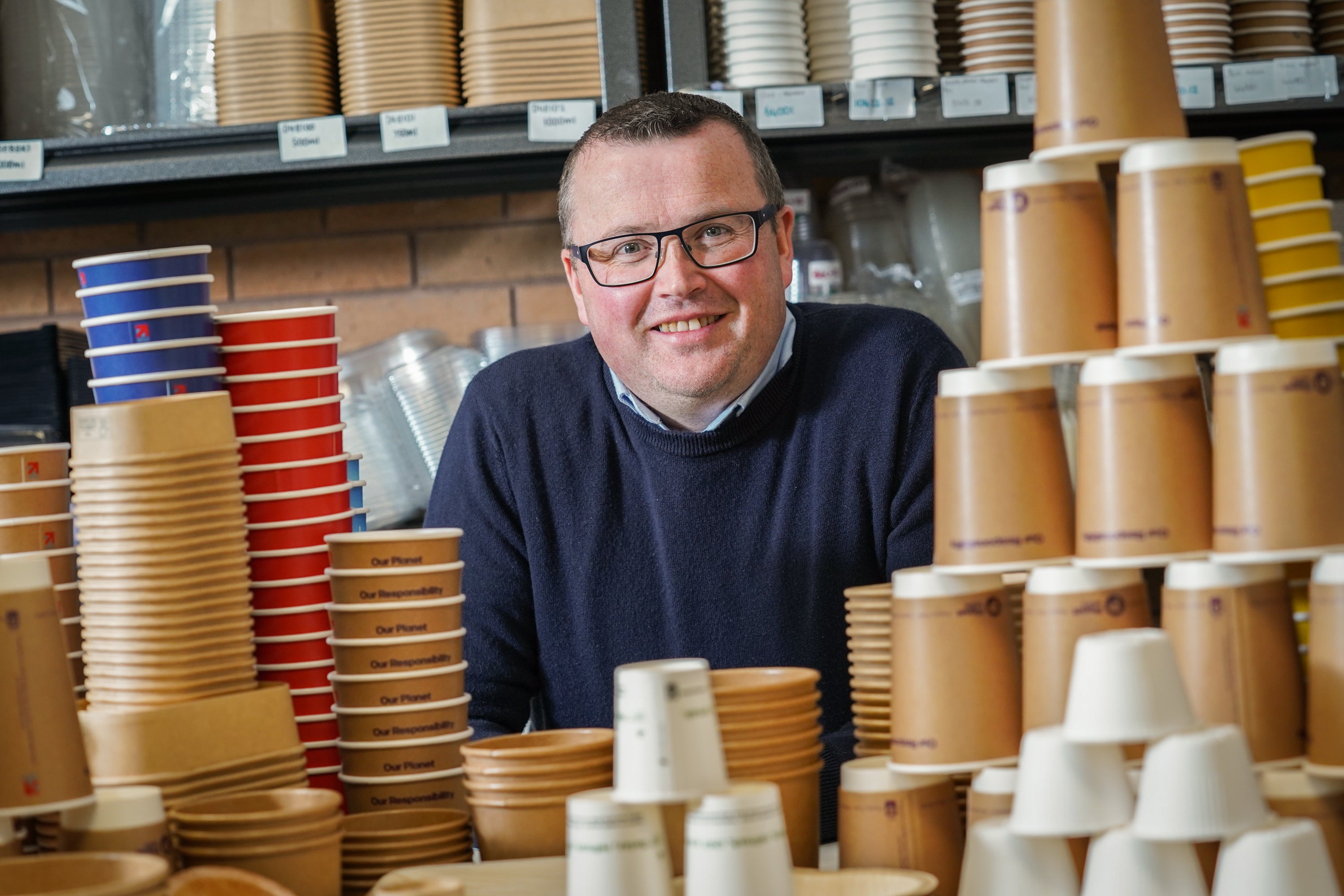 Mark Farr, CEO of Purple Planet Packaging