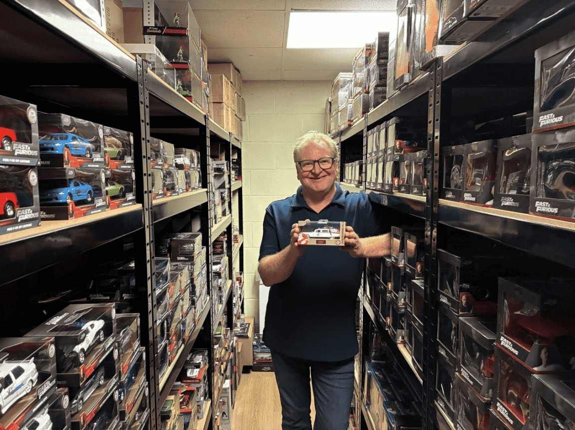 Mark Crowhurst runs Mcslots alongside his wife, Donna, and his daughters.