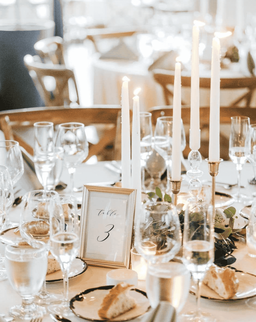 eye catching wedding decor - candles - image module