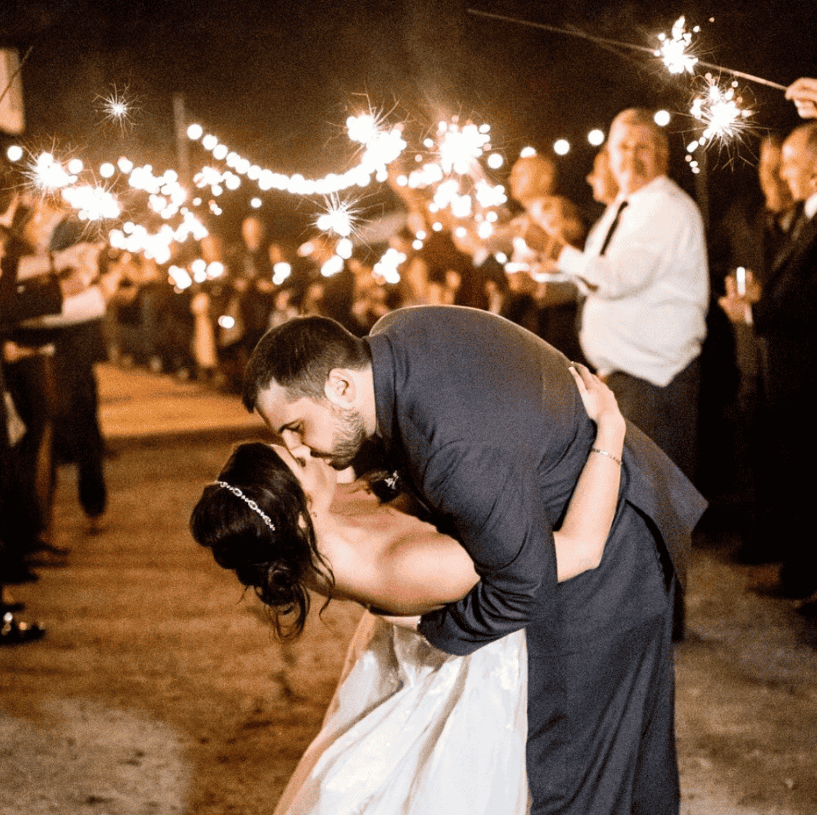 Eye catching Wedding decor - sparkler - image module